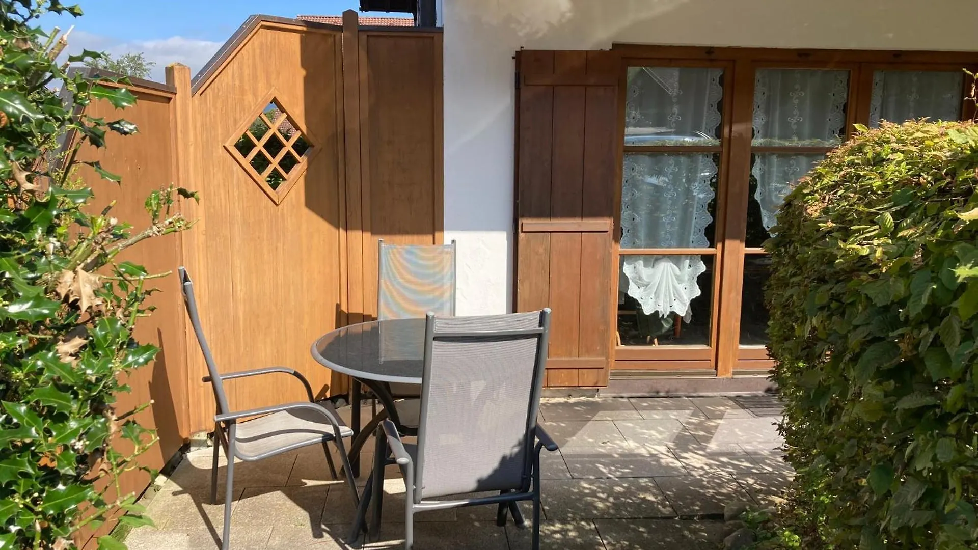 公寓 Ferienwohnung Eulennest 博尔斯特尔朗